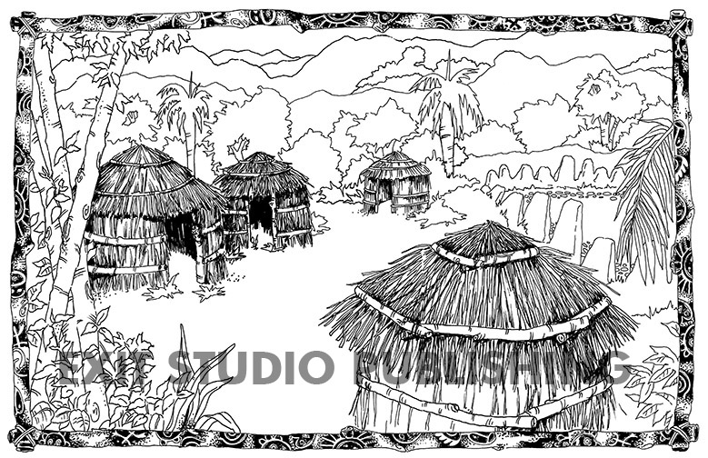 Taino_actividades_dibujo en tinta_a – Exit Studio Publishing